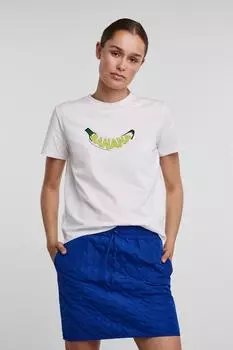 Футболка Женщины/Девочки PIECES, экрю