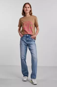 Футболка Женщины/Девочки PIECES, розовый