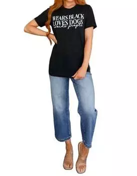 Футболка женская 123 Amore, цвет heather black