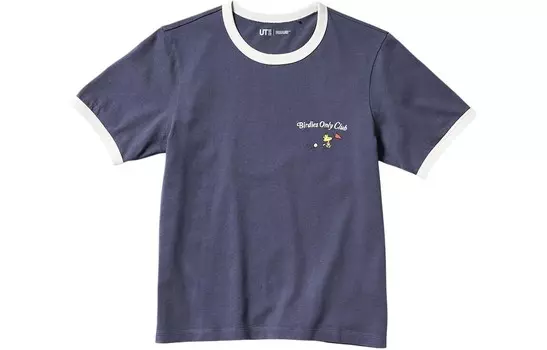 Футболка женская 67 Ocean Blue Uniqlo