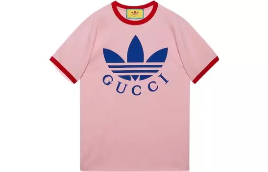 Футболка женская Adidas Originals X Gucci, розовый