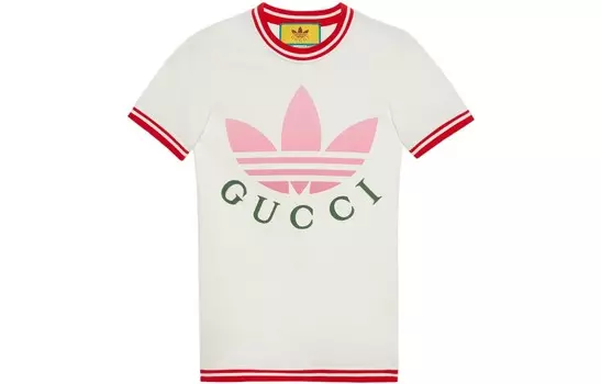 Футболка женская Adidas X Gucci, белый