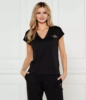 Футболка женская Aeronautica Militare Regular Fit, черный