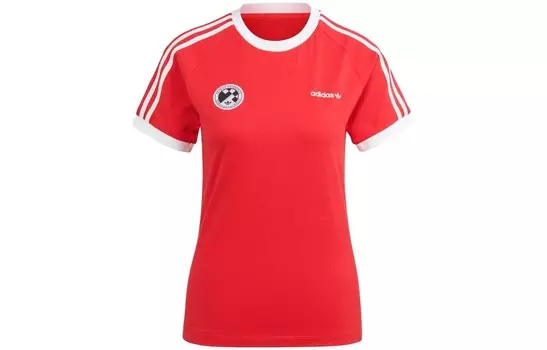 Футболка женская алая Adidas Originals