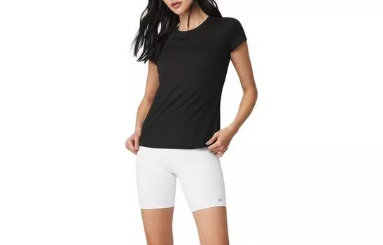 Футболка женская Alo Yoga, Black/Black