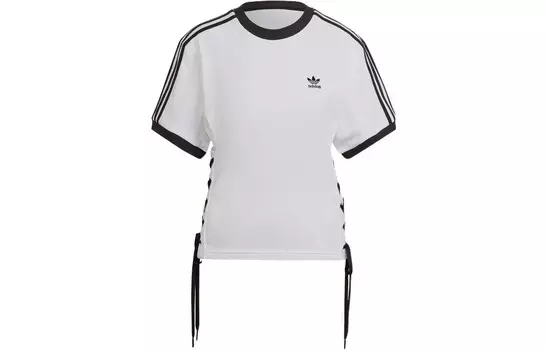 Футболка женская Always Original Laced, белая Adidas Originals