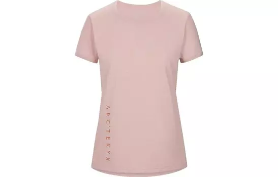 Футболка женская Arcteryx Cormac Series, светло-розовый