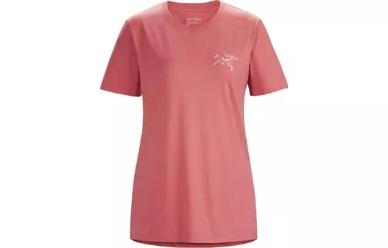 Футболка женская Arcteryx с эмблемой, белый