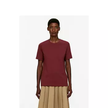 Футболка женская Arket Ancora с короткими рукавами, бордовый