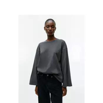 Футболка женская Arket с открытыми плечами, черный