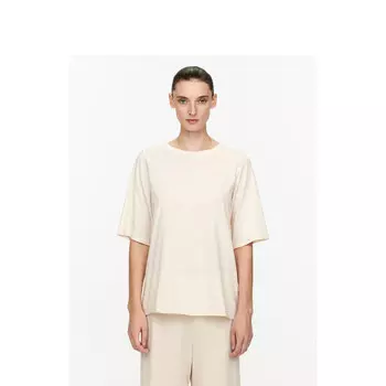 Футболка женская Arket с рукавами пять четвертей, кремовый