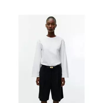 Футболка женская Arket с широкими рукавами, белый