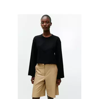 Футболка женская Arket с широкими рукавами, черный