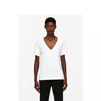 Футболка женская Arket с V-образным вырезом, белый