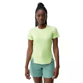 Футболка женская Atazar Born Living Yoga, флуоресцентный зеленый