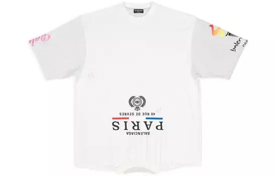 Футболка женская Balenciaga, белый