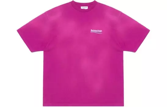 Футболка женская Balenciaga Oversize, розовый