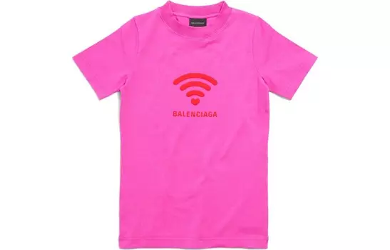 Футболка женская Balenciaga, розовый