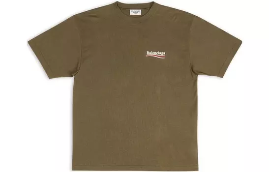 Футболка женская Balenciaga, зеленый