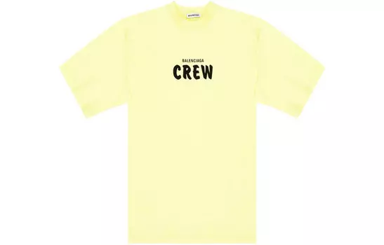 Футболка женская Balenciaga, желтый