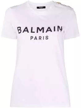 Футболка женская Balmain, белый