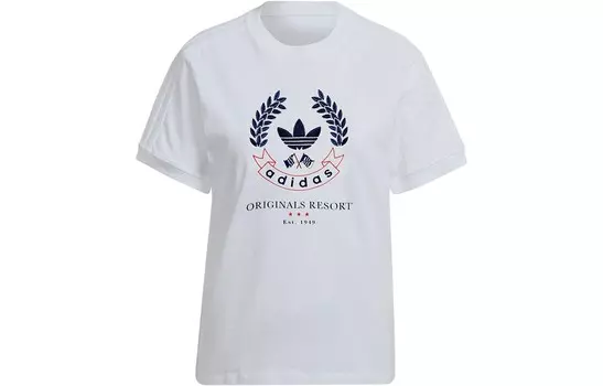 Футболка женская белая Adidas Originals