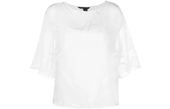 Футболка женская белая Armani Exchange