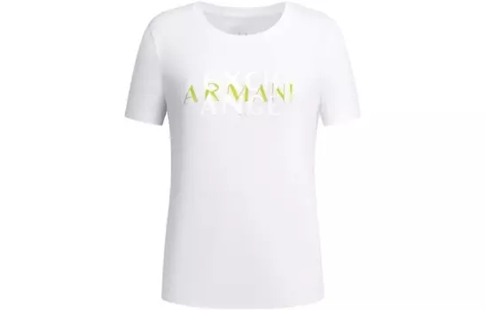 Футболка женская белая Armani Exchange