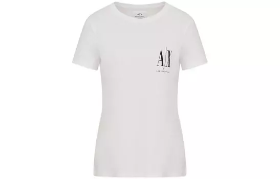 Футболка женская белая Armani Exchange