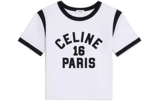 Футболка женская белая Celine