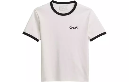 Футболка женская белая Coach
