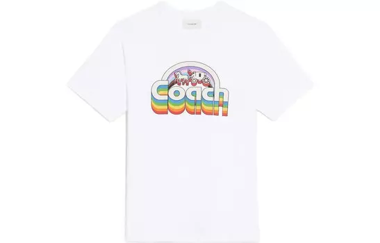 Футболка женская белая Coach