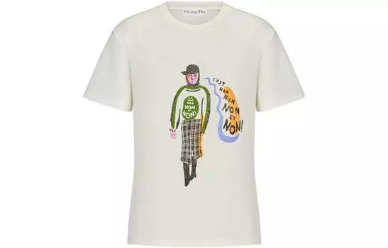 Футболка женская белая Dior