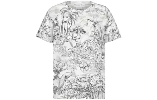 Футболка женская белая Dior