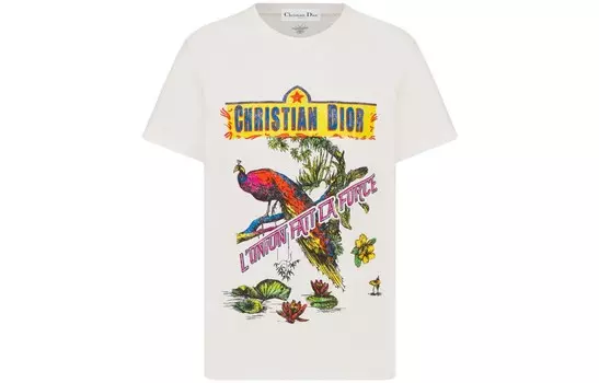 Футболка женская белая Dior