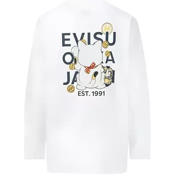 Футболка женская белая Evisu