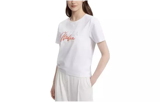 Футболка женская белая Fila