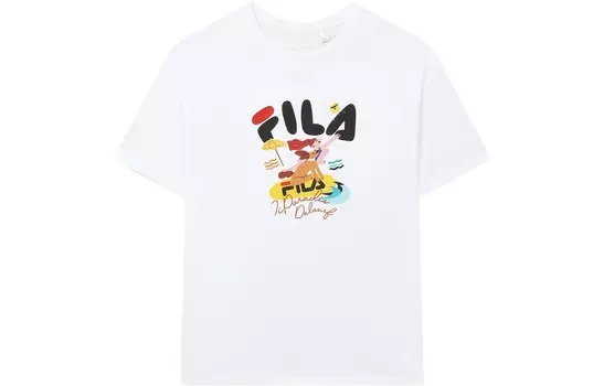 Футболка женская белая Fila