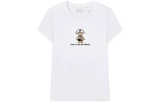 Футболка женская белая Fila