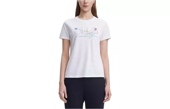 Футболка женская белая Fila