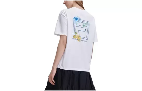 Футболка женская белая Fila
