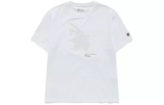 Футболка женская белая Fila