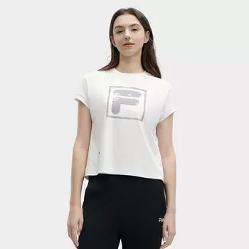 Футболка женская белая Fila