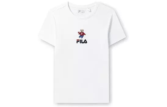 Футболка женская белая Fila, белый