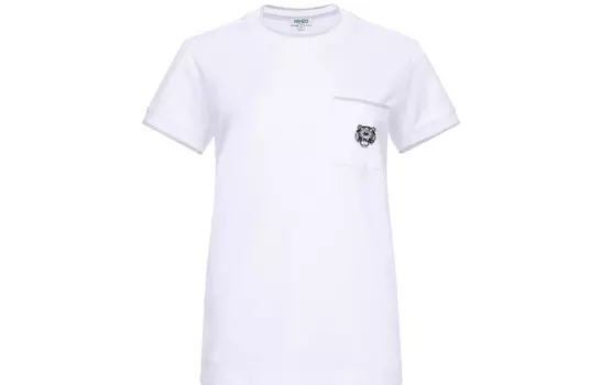 Футболка женская белая Kenzo