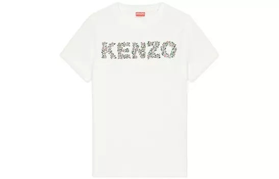 Футболка женская белая Kenzo
