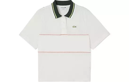 Футболка женская белая Lacoste