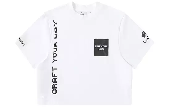 Футболка женская белая Lacoste