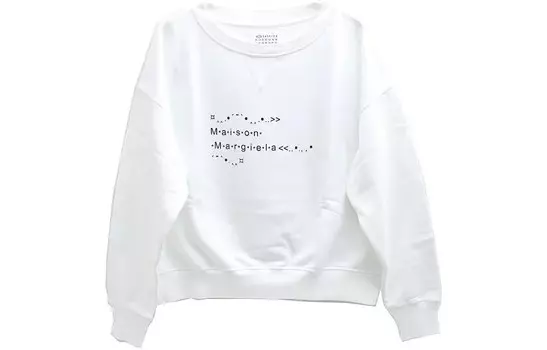 Футболка женская белая Maison Margiela