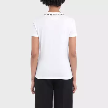 Футболка женская белая Maison Margiela